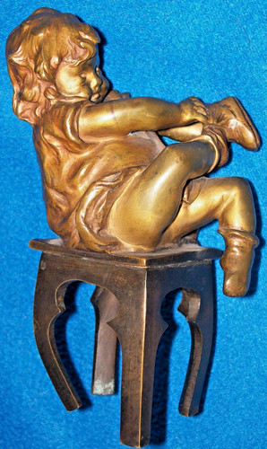 Juan clara bronze girl - juan, on