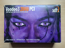 3DFX Voodoo 3 2000 PCI Boxed with Accessories