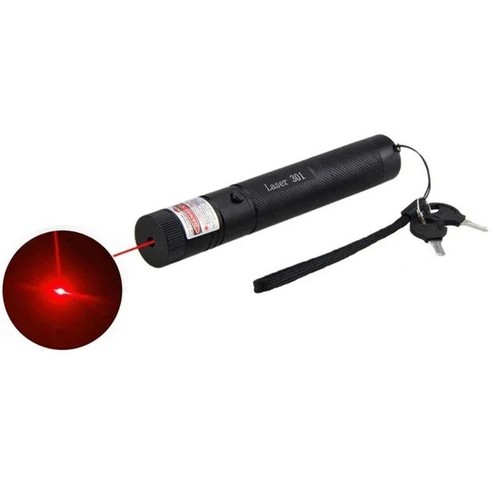 Red laser pointer pen - red,