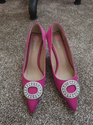 Coast hot pink satin diamonte - coast,