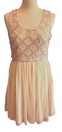 Miss selfridge beaded skater - miss,
