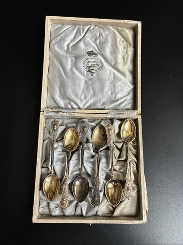 Set antique hallberg tea - of, 6