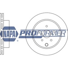2x Brake Discs Vented For