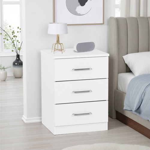 Dakota drawer bedside chest - 3,