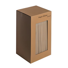 Kraft Paper Straws 8" and