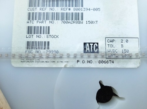 100 pcs atc series 700a - atc, 2pf