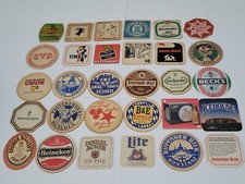 Vintage Beer Mats Coasters