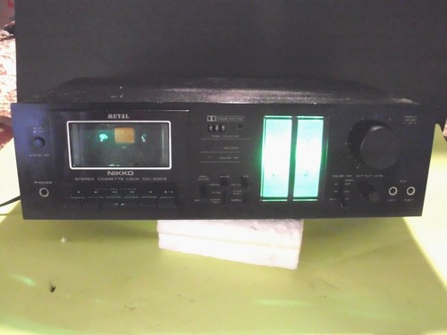 Cassette deck nikko 590 ii - deck,