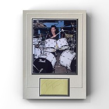 Tico Torres - Bon Jovi Drummer Signed Display