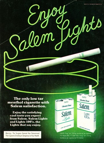 Salem cigarette 10 rare - salem,