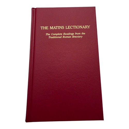 The matins lectionary - the,