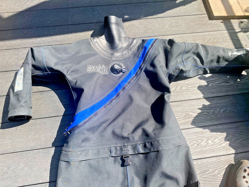 Mens scuba drysuit sea skin - scuba,