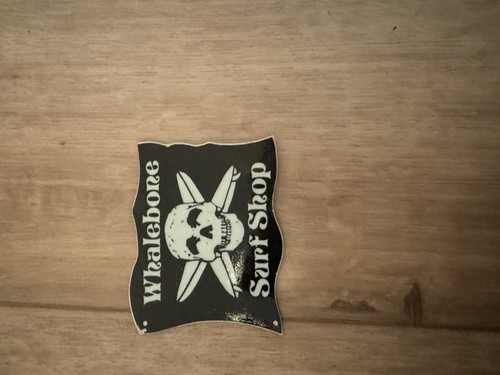 Whalebone surf shop sticker - whalebone,