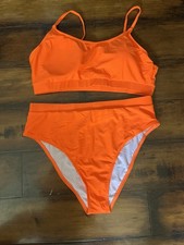Vibrant Orange Women's Swim