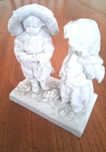 Capodimonte white porcelain