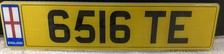 cherished number plates dateless private plate registration number 6516TE