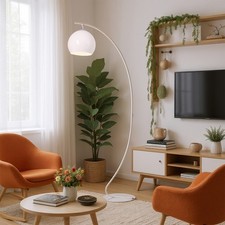 Dimmable Arc Floor Lamp with