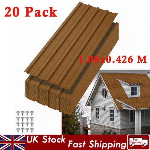 Pack corrugated metal - 20,