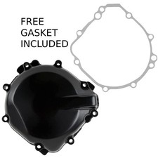 Left Engine Stator Cover For Suzuki GSXR600 750 1000 01-03 Crankcase + Gasket