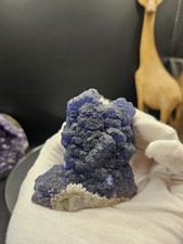 Blueberry Fluorite Calcite And