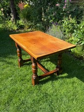  Antique Oak Hall Table,  Side Table.  Dining Table.  4 Seater