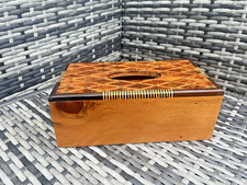 BURR WALNUT INLAID DIAMOND