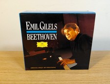 Emil Gilels Beethoven Piano Sonatas etc Deutsche Grammophon 9 CD *LIKE NEW*