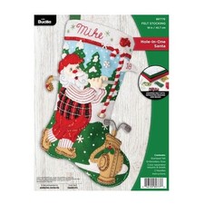 Bucilla 18" Felt Christmas