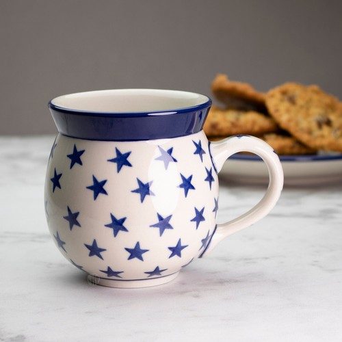 Polish pottery 330ml gents mug - polish,