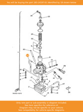 YAMAHA Pipe, 183-14197-01 OEM