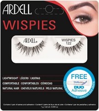 ARDELL WISPIES FALSE EYE LASHES LIGHTWEIGHT - BLACK (122)