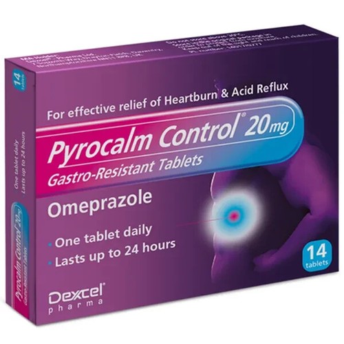 Pyrocalm control omeprazole - pyrocalm,