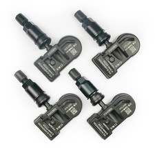 New 433mhz Black Stem TPMS Set