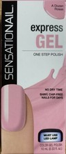 SENSATIONAIL Express Gel Nail Polish one step in A dozen Rosas 10ml *3 FOR 2*
