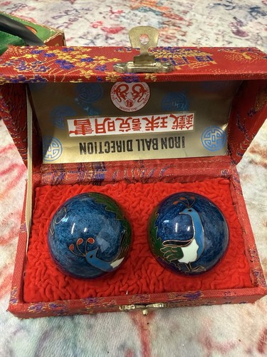 Chinese baoding iron balls - chinese, w'
