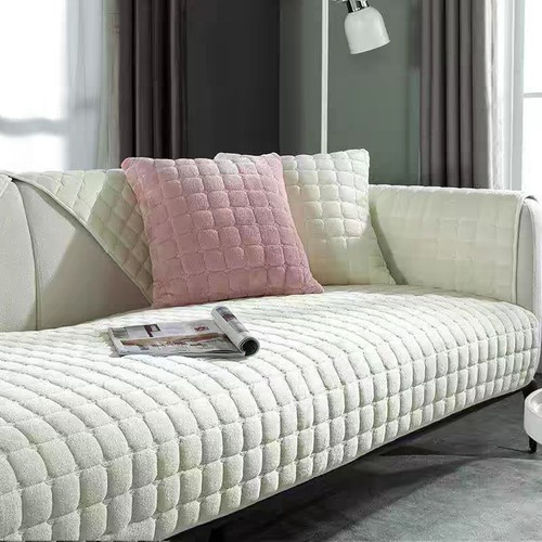 Soft sofa cover seat flannel - sofa,