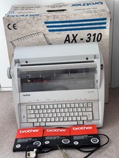 BROTHER AX-310 ELECTRIC TYPEWRITER IN WORKING ORDER NEVER USED FOR 3-4 YEARS 