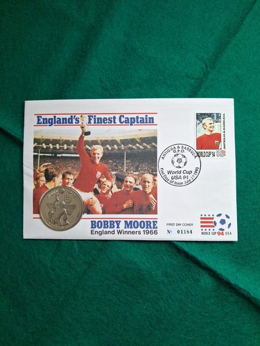 First day cover with medallion - day,