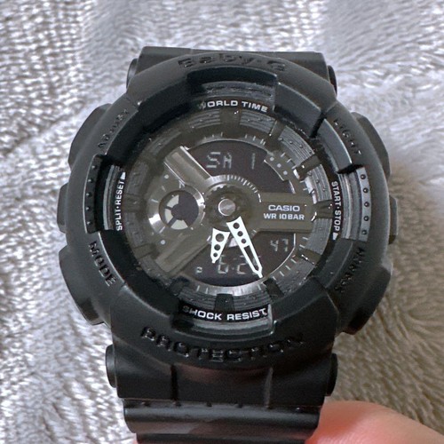 Casio baby black digital - casio, baby-g