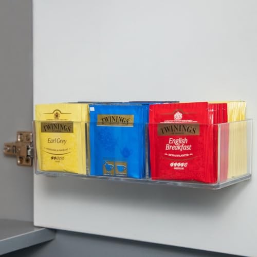 Tea bag organizer clear - tea, organizer,
