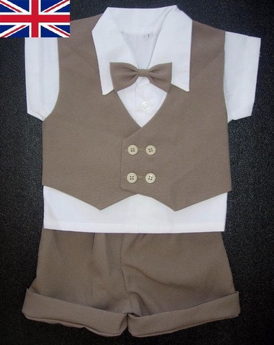 Classic baby boy formal - baby, shorts