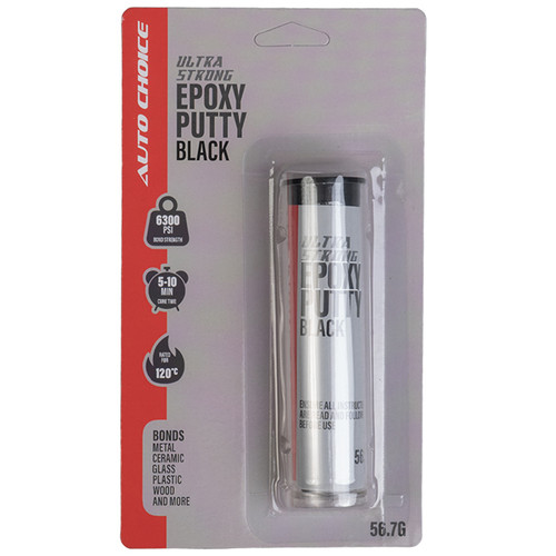Black epoxy putty - black,