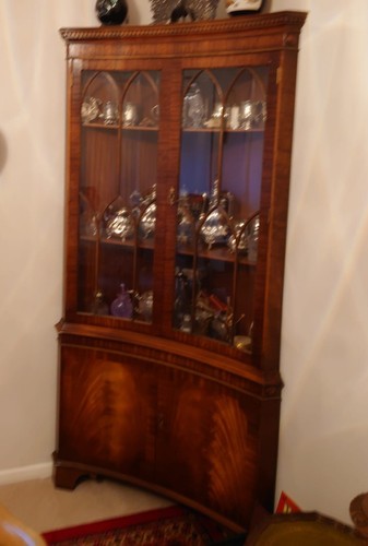 Antique repro large mahogany