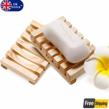 Wooden soap dish tray holder - dish,