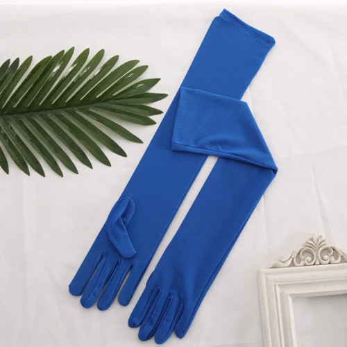 Long driving gloves matte high - gloves,