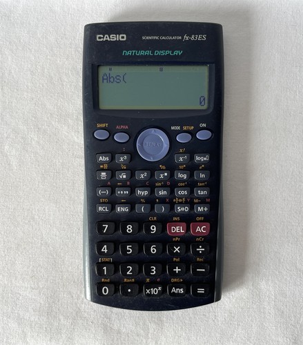 Working casio 83es - working, fx-83es