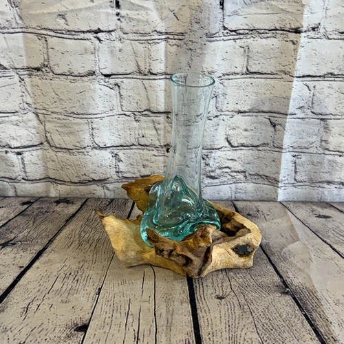 25cm tall vase colour melted - vase,