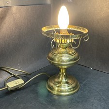 Vintage Brass Oil Lamp Style