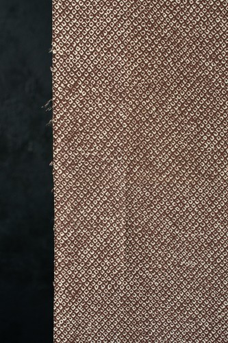 Vintage japanese silk - silk, brown