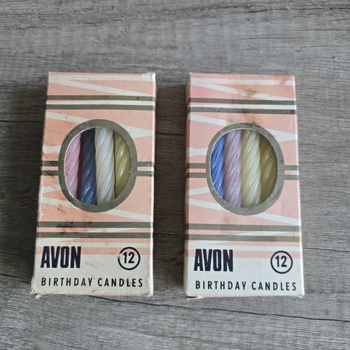 Vintage boxed avon birthday - boxed,